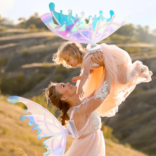 Battery Operated RGB LED Moving Fairy Wings - Transform into an Enchanted Being!